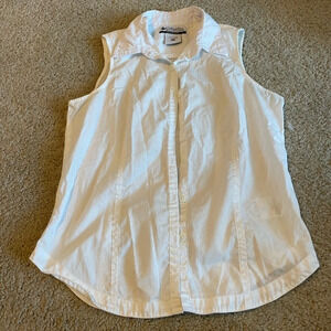 Columbia‎ white button up polo tank